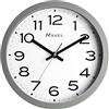 Ravel - Orologio da Parete moderno per Ufficio e Cucina da 25 cm - Quarzo analogico - RWC.25.13 - Grigio Medio