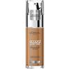 L'Oréal Paris Fondotinta Liquido, Incarnato Uniforme e Illuminato, Finish Naturale, Per Tutti i Tipi di Pelle, Formula con Acido Ialuronico, Accord Parfait, Tonalità: 8R/C Nut Brown, 30 ml