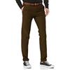 Scotch & Soda Mott-Classic Garment-Dyed Twill Chino Casual Pants, Army 0115, 28W/ 30L Uomo