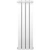 Faral Radiatore Faral modello ALBA+ in lega di alluminio estruso Alba+ 1600 batteria da 5 elementi - H:1660mm - L:80mm - I:1600mm - R:267.1W