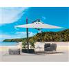 Il Parco Prestige Classic ombrellone a braccio retrattile