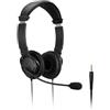 Kensington Cuffie Kensington con microfono Nero [K33597WW]