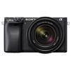 Sony Alpha 6400L - Kit Fotocamera Digitale Mirrorless con Obiettivo Intercambiabile SELP 16-50mm, Sensore APS-C, Video 4K HDR, S-log2, S-log3 e Hlg, ILCE6400B + SELP1650, Nero