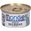 Monge & C. SpA Monge Monoprotein Pezzetti Solo Bufalo 80 g Mangime