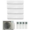 DAIKIN CONDIZIONATORE DAIKIN PERFERA QUADRI SPLIT 9000+9000+9000+12000 BTU INVERTER R32 4MXM68 A+++ WIFI