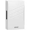 Orno BELIS Campanello Casa Elettromeccanico Bitonale con Trasformatore Incorporato 230V - 8V IP20 Bianco