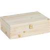 Scatola Legno 2 bottiglie di spumante