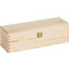 Scatola Legno 1 bottiglia standard con separatore in cartone