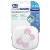 CHICCO (ARTSANA SpA) CHICCO SUCCHIETTO COMFORT GIRL IN SILICONE 2-6 MESI 1 PEZZO