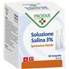 FEDERFARMA.CO SpA SOLUZIONE IPERTONICA 3% PROFAR 5 ML 20 PEZZI