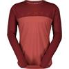 Scott Defined Merino Long Sleeve T-shirt Rosso S Uomo