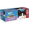 Felix Purina Felix Original Mix Selezione in Gelatina umido per gatti 44x85g Per scatola (44 x 85 g)