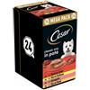 Cesar Classic Mix Paté multipack umido per cane in vaschette (150 g) 1 confezione (24 x 150 g)