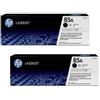 HP 85a - confezione da 2 - nero - originale - laserjet ce285ad