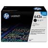 HP 643a - nero - originale - laserjet - cartuccia toner