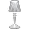Novaline Lampada da tavolo Led touch Kristall luce regolabile 2W portatile a batteria ricaricabile USB Type-C Novaline