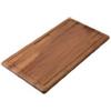 CM PRONTA CONSEGNA - SPEDIZIONE IMMEDIATA Tagliere scorrevole in legno iroko profondità mm 510 per lavello CM 094062 XXXXX