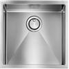 CM PRONTA CONSEGNA - SPEDIZIONE IMMEDIATA Lavello da Incasso 1 Vasca Monovasca 45 x 45 cm Sottotop Acciaio Inox Vintage FILORAGGIATO VINTAGE CM 072002.X0.01.2063 072002XCSSP