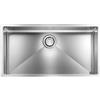 CM PRONTA CONSEGNA - SPEDIZIONE IMMEDIATA Lavello da Incasso 1 Vasca Monovasca 85 x 45 cm Sottotop Acciaio Inox Vintage FILORAGGIATO VINTAGE CM 072007.X0.01.2063 072007XCSSP