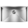 CM PRONTA CONSEGNA - SPEDIZIONE IMMEDIATA Lavello da Incasso 1 Vasca Monovasaca 77 x 45 cm Filotop Acciaio Inox satinato FILOQUADRA CM 011926.X0.01.2018 011926XCSSP