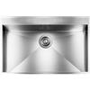 CM PRONTA CONSEGNA - SPEDIZIONE IMMEDIATA Lavello da Incasso 1 Vasca Monovasaca 77 x 50 cm Slim Acciaio Inox satinato con fascia miscelatore FILOQUADRA MIX CM 012936.X1.01.2018 - 012936XCSSP