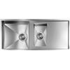 CM PRONTA CONSEGNA - SPEDIZIONE IMMEDIATA Lavello da Incasso 1 Vasca e Vaschetta con gocciolatoio Reversibile 99 x 44 cm Sottotop Acciaio Inox satinato FILOQUADRA SOTTOTOP CM 012922.X0.01.2018 012922NCSSP