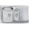 CM PRONTA CONSEGNA - SPEDIZIONE IMMEDIATA Lavello da Incasso 1 Vasca e Vaschetta con gocciolatoio a Destra 79 x 50 cm Sopratop Acciaio Inox satinato CM MATICO 011641.S1.01.2018 011641 SCSSP