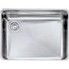 CM PRONTA CONSEGNA - SPEDIZIONE IMMEDIATA Lavello da Incasso 1 Vasca Monovasca 60 x 45 cm Sottotop Acciaio Inox satinato Piletta Sinistra CM CINZIA SOTTOTOP 011959.S0.01.2016 011959 SCSSX