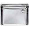 CM PRONTA CONSEGNA - SPEDIZIONE IMMEDIATA Lavello da Incasso 1 Vasca Monovasca 60 x 45 cm Sottotop Acciaio Inox satinato Piletta a Destra CM CINZIA SOTTOTOP 011959.D0.01.2016 011959 DCSSX