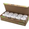 Exacompta - Rif. 40768E - Confezione da 10 bobine termiche per banconote, larghezza 80 mm x diametro 72 mm, 1 piega termica 48 g/m² senza fenolo, zero rifiuti di plastica, metraggio +/-2 m: 76 m