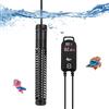 AQQA Riscaldatore per acquario, 300 W/500 W/800 W/1000 W/1200 W, per acquari con display digitale a LED e protezione da sovratemperatura, per acqua salata e dolce