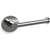 TATAY Portarotolo Glue&Fix Doppio Sistema di Fissaggio Zamak Resistente | Portarotolo Bagno | Misure 6x6,5x16 cm | Acciaio Inox Resistente | Doppio Sistema di Fissaggio | Viti Incluse
