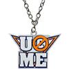 WWE Ciondolo John Cena Never Give Up Arancione WWE Nuovo Metallo