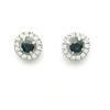 Recarlo ORECCHINI RECARLO IN ORO BIANCO 18 CT 750 DIAMANTI E ZAFFIRI SCONTO 15%