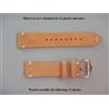 22 MM Braccialetto Beige Vera pelle Vacchetta Nubuck Moda Bianca Intercambiabili