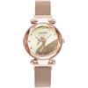 Ellenne ✅ OROLOGIO DONNA IN ACCIAIO AUTOMATICO POLSO VINTAGE QUARZO RAGAZZA FASHION A16✅