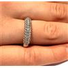 Recarlo Anello Recarlo CT 0,41 in oro bianco 18 ct 750 e diamanti made in Italy