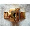 Per Braccialetto 14 MM Cappio Originali Di 12 " Farfalla Push Placcata Oro