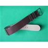 18 20 22 MM Nato Pelle Autentica Granulato Marrone Nero Rosso Arancione
