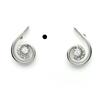 Recarlo ORECCHINI RECARLO IN ORO BIANCO 18 CT E DIAMANTI ZS885/B MADE IN ITALY