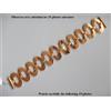 ZRC 14 15 16 17 18 19 20 MM Braccialetto ZRC Placcato Oro Zincato N. O. S.80 Con E