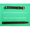 Cobra 8 Mm Elegante Bracciale In Pelle Di Coccodrillo Vera Marrone Scuro Per Donna