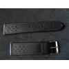 22 MM Intercambiabile Spesso Braccialetto pelle di Vitello Racing Nautic Rally A