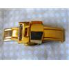 Boucle Déployante Papillon Poussoir 10 mm Per Bracciale 12 mm Dorato Oro Giallo