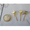 3 SPILLE SPILLA PIN in ARGENTO 800 (con punzone) DONNA RAGAZZA