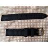 20 MM Solido Braccialetto A Fori Bombato Gomma Nero, RALLYE RACING NAUTIC DIVER