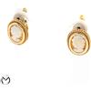Orecchini oro giallo 18 kt 750 cammeo -161/ST-