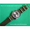 22 Mm BRACELET OTAN MILITARE KAKI VERDE ESERCITO NUOVO "IL BAROUDEUR"