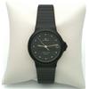 Lorenz OROLOGIO LORENZ UOMO DONNA IN ACCIAIO NERO ANNI 80 "NUOVO"