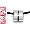 NOEMI GIOIELLI COLLANA UOMO ACCIAIO DIAMANTE SINTETICO CAUCCIU OFFERTA COU01